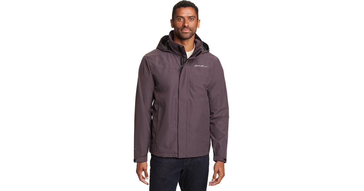 Eddie Bauer Packable Rainfoil Jacket in Purple for Men Lyst