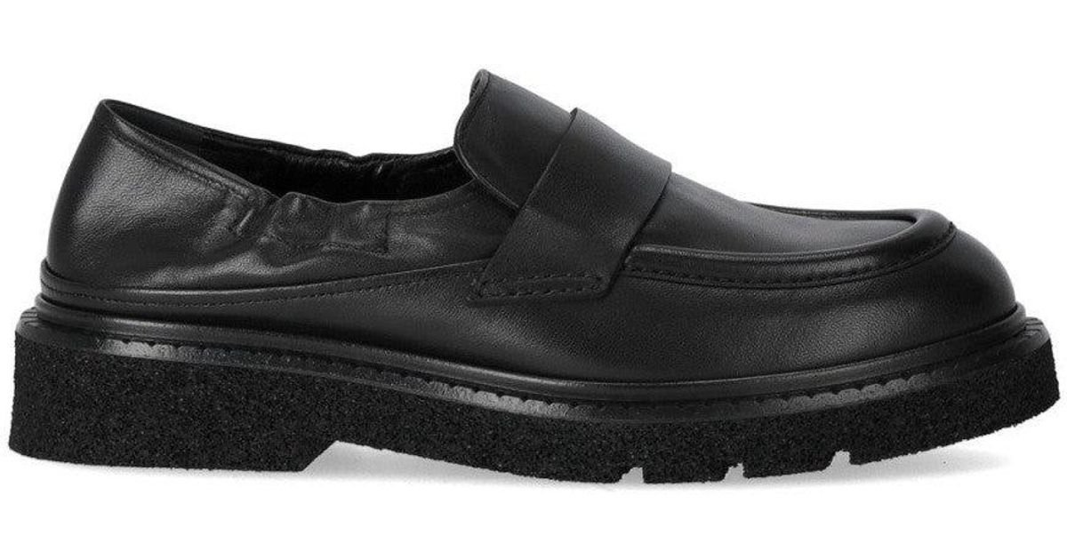 フラットシューズ Guglielmo Rotta Kingsley Nappa Nero Loafer Guglielmo Rotta Kingsley Nappa Nero Loafer Flat | THE LIST