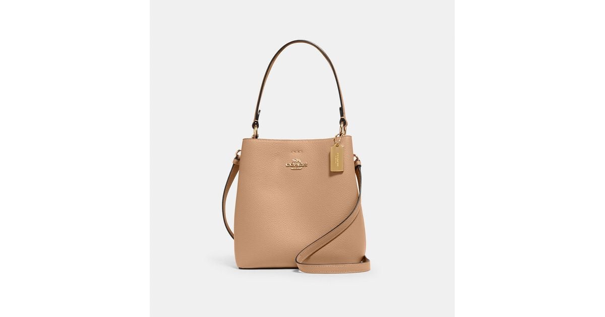 COACH Small Town Bucket Bag Lyst
