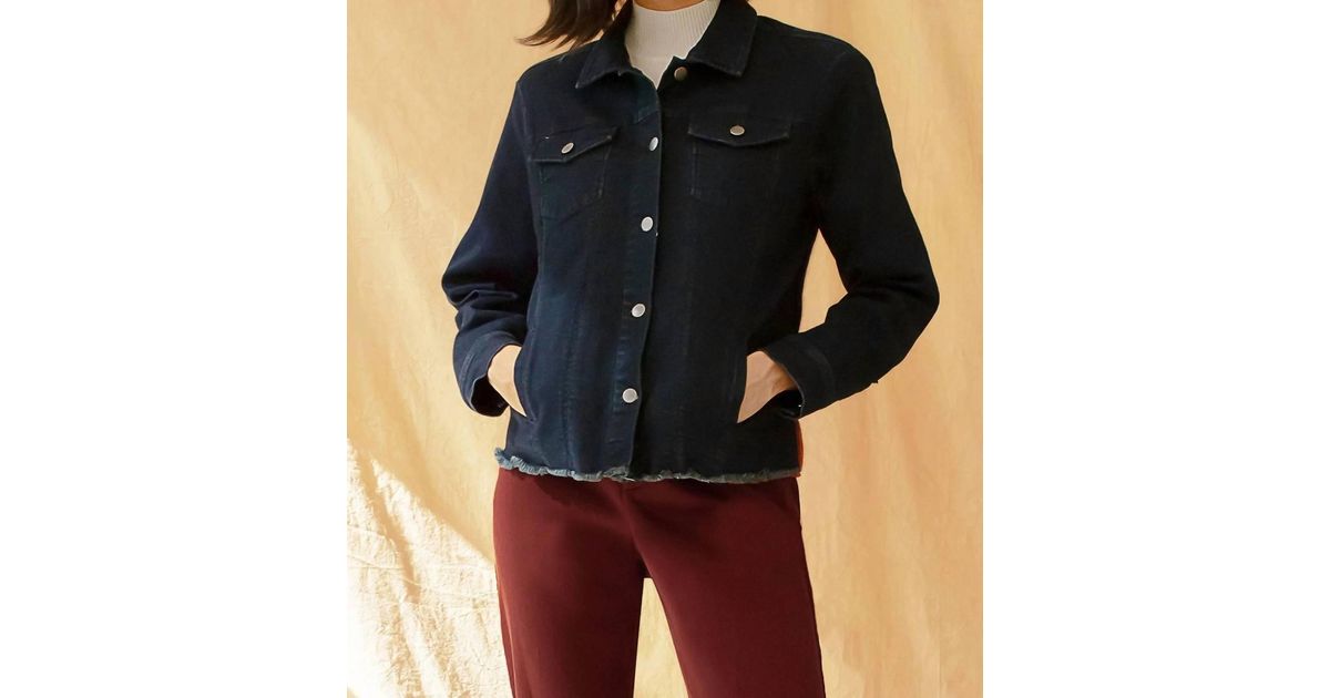 ecru Jean Jacket in Blue Lyst