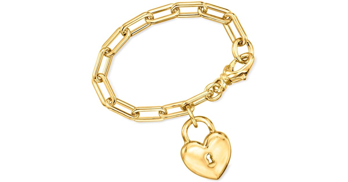 14kt Yellow Gold Virgin Mary and Cross Charm Bracelet. 6