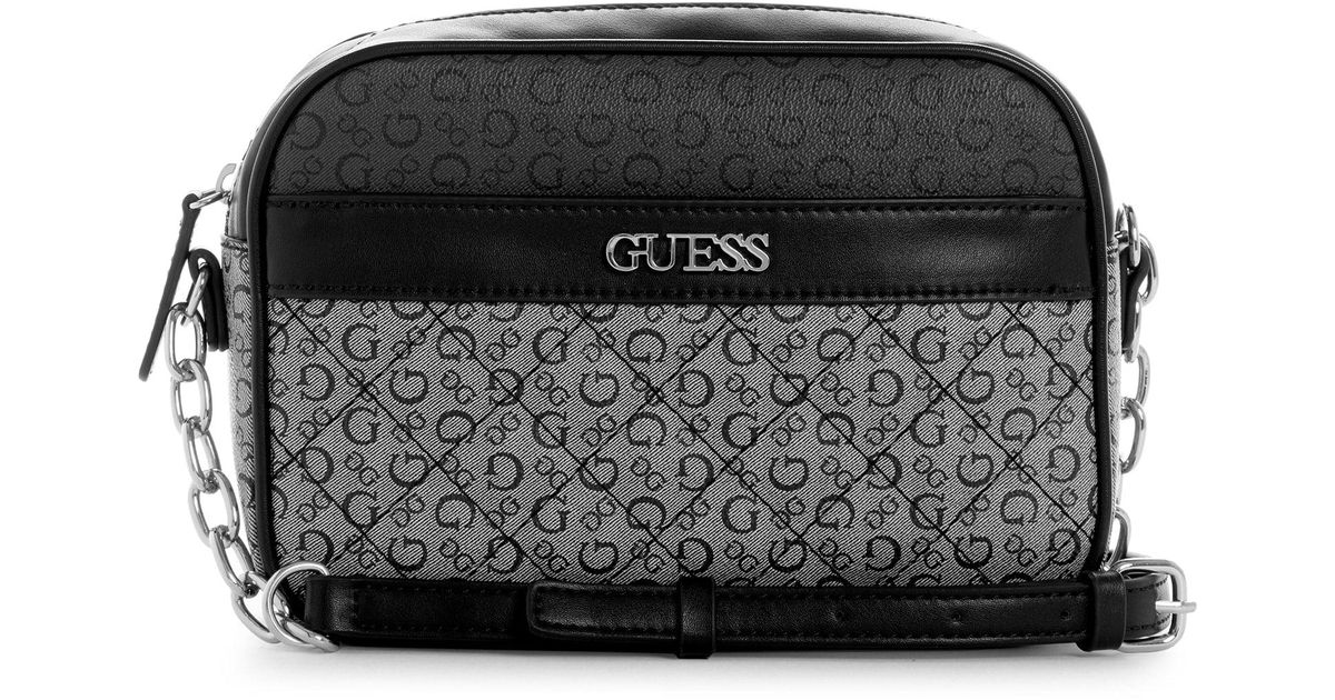 Guess Factory Ellison Camera Crossbody in Black Lyst