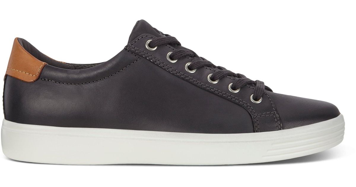 ecco soft classic leather sneaker