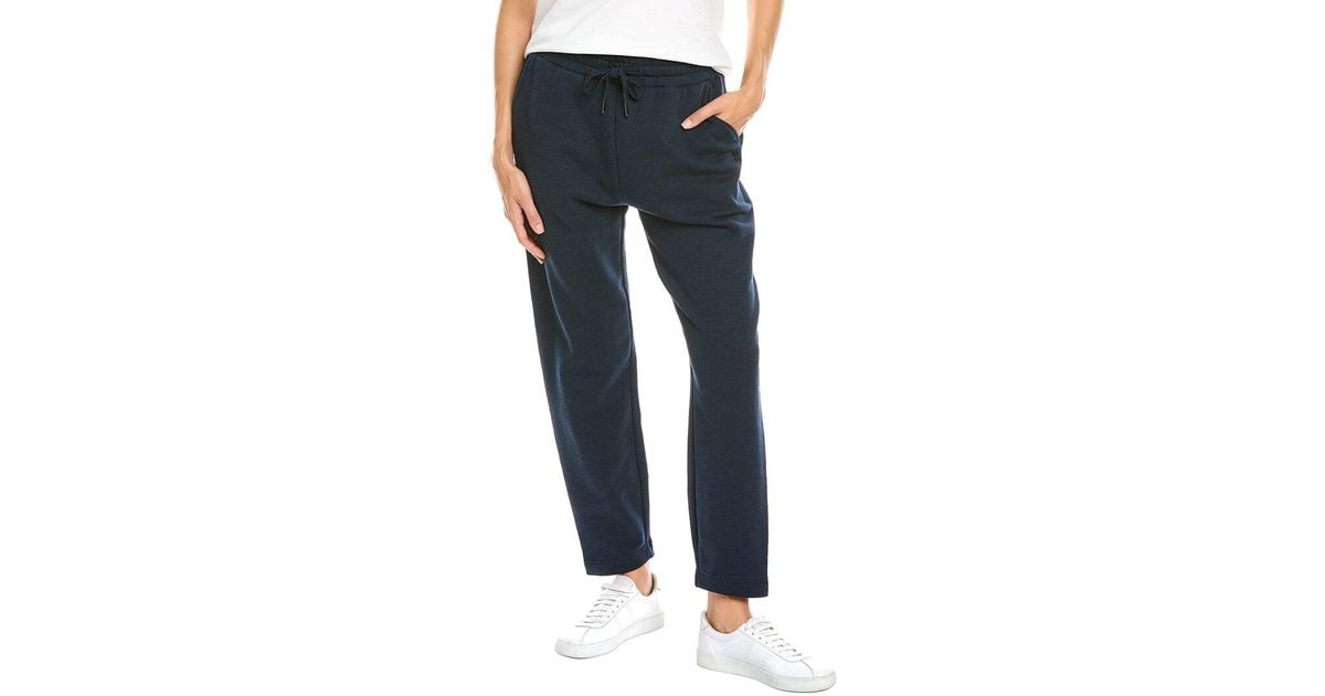 Sweaty Betty Cotton Essentials Taper Pant in Blue | Lyst