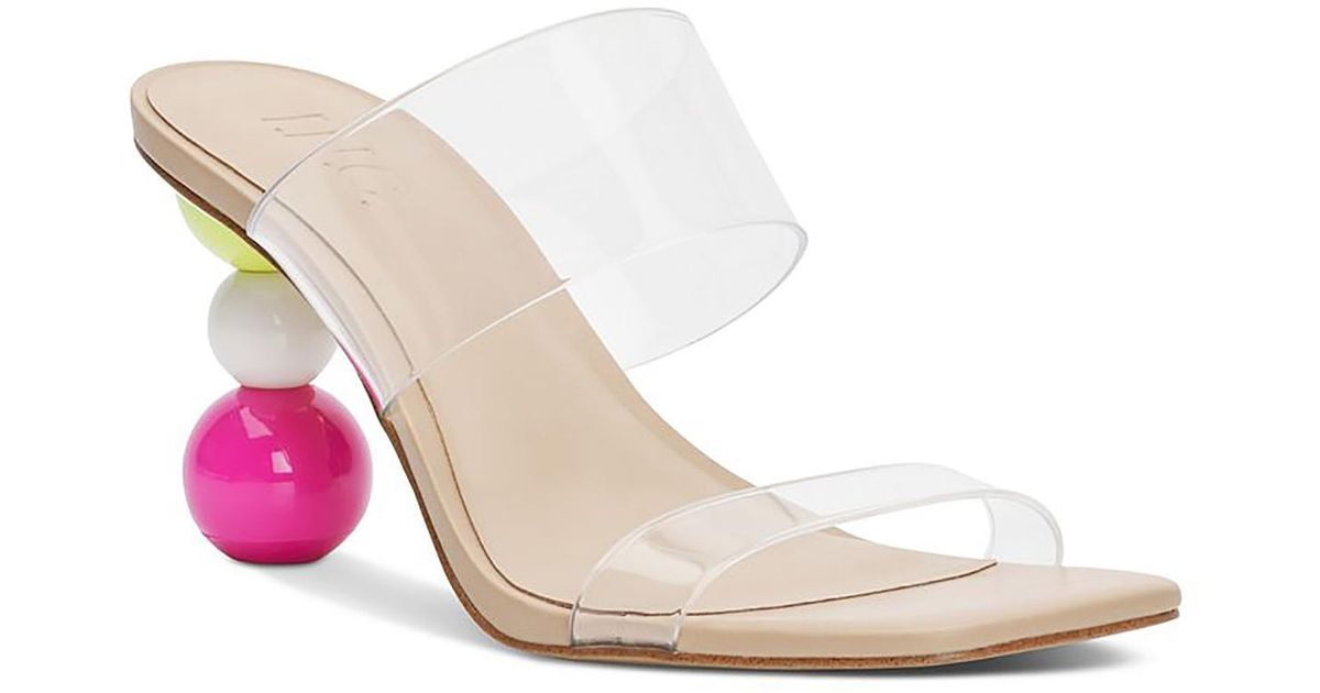 INC Lomari Slip-on Comfort Heels in Pink | Lyst