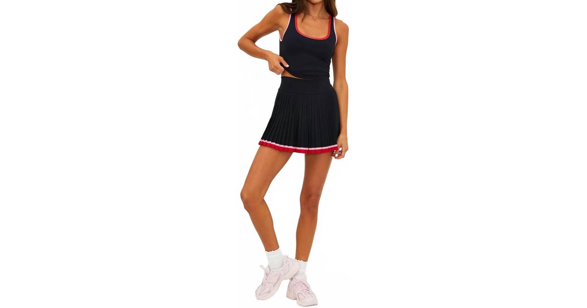 Beach Riot Analie Skirt in Black | Lyst