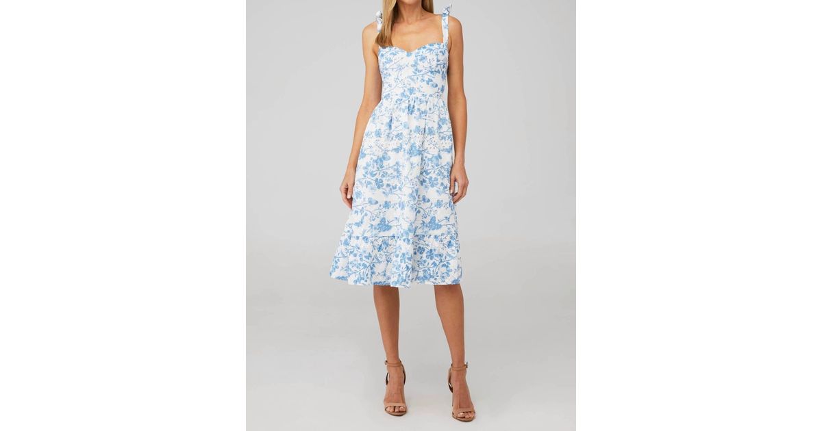 Steve Madden Sophie Rose Dress In Faded Blue | Lyst