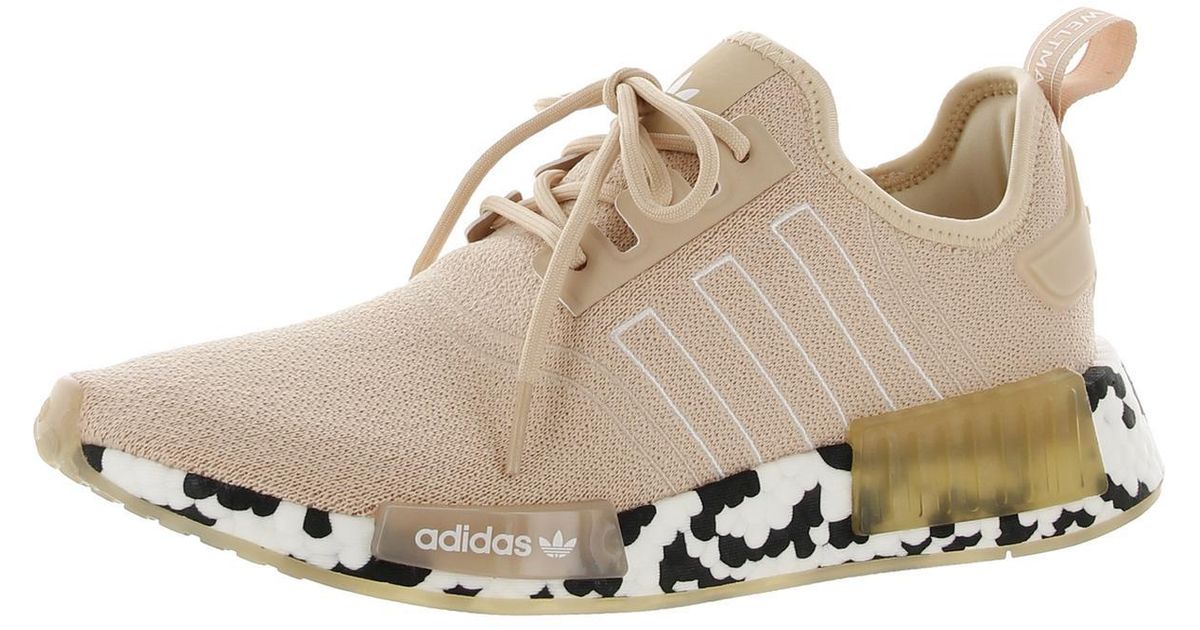 adidas Originals Nmd R1 Fitness Gym Running Shoes in Natural | Lyst