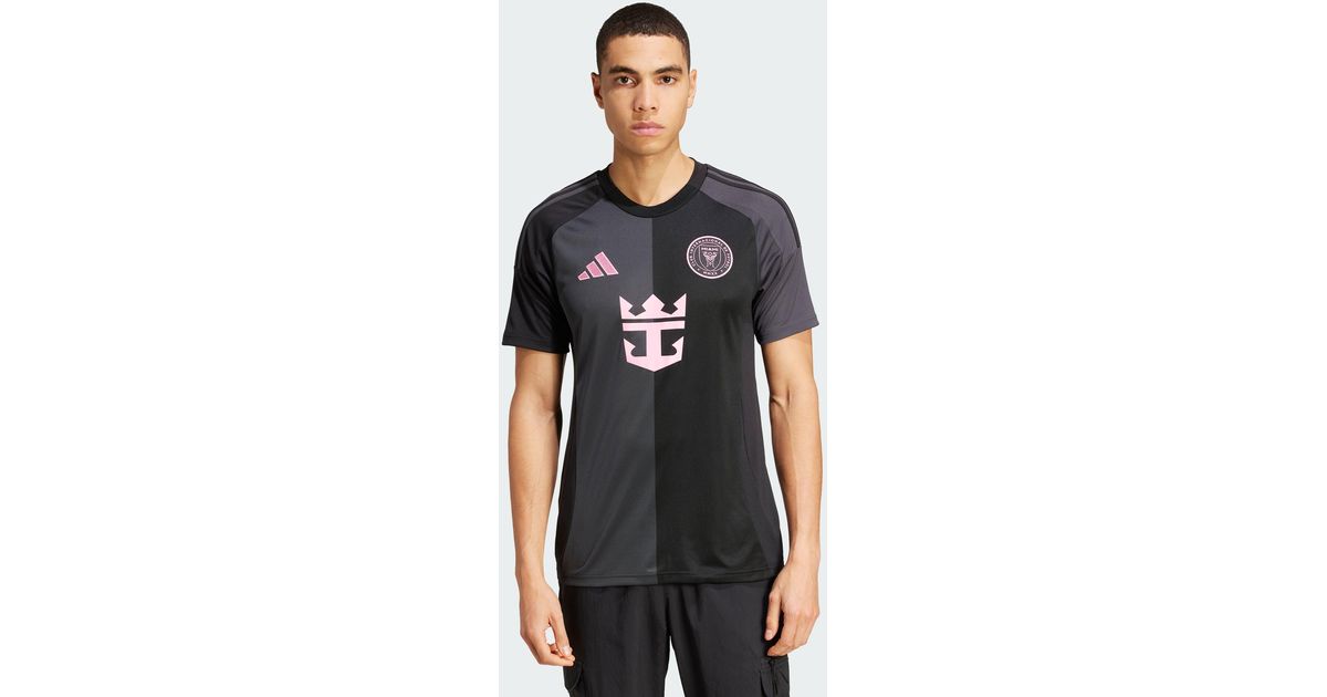 adidas Inter Miami Cf 25/26 Away Jersey in Black for Men | Lyst