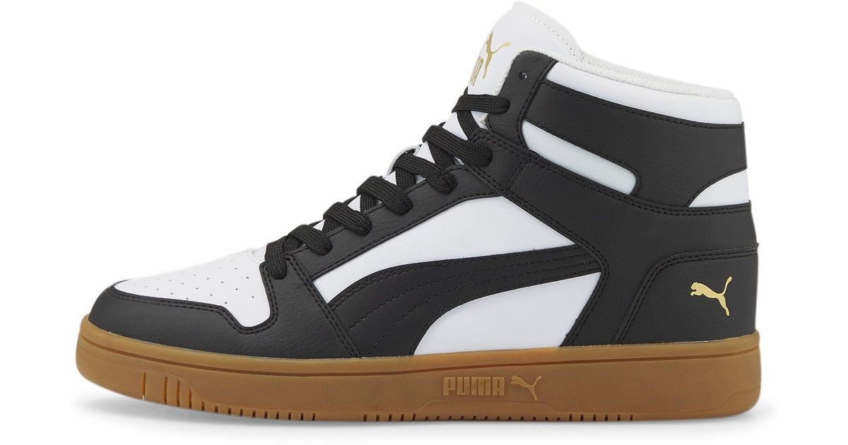 PUMA Rebound Layup Sneakers in Black for Men | Lyst