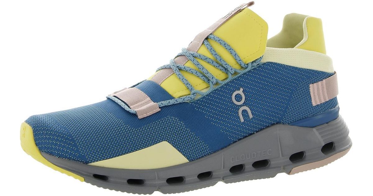 On Running Cloudnova Knit Workout Running Shoes in Blue Lyst