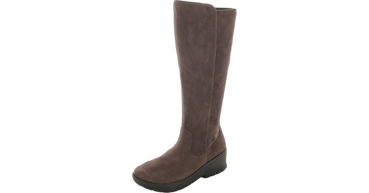 Bzees Brandy Tall Pull On Kneehigh Boots in Brown Lyst