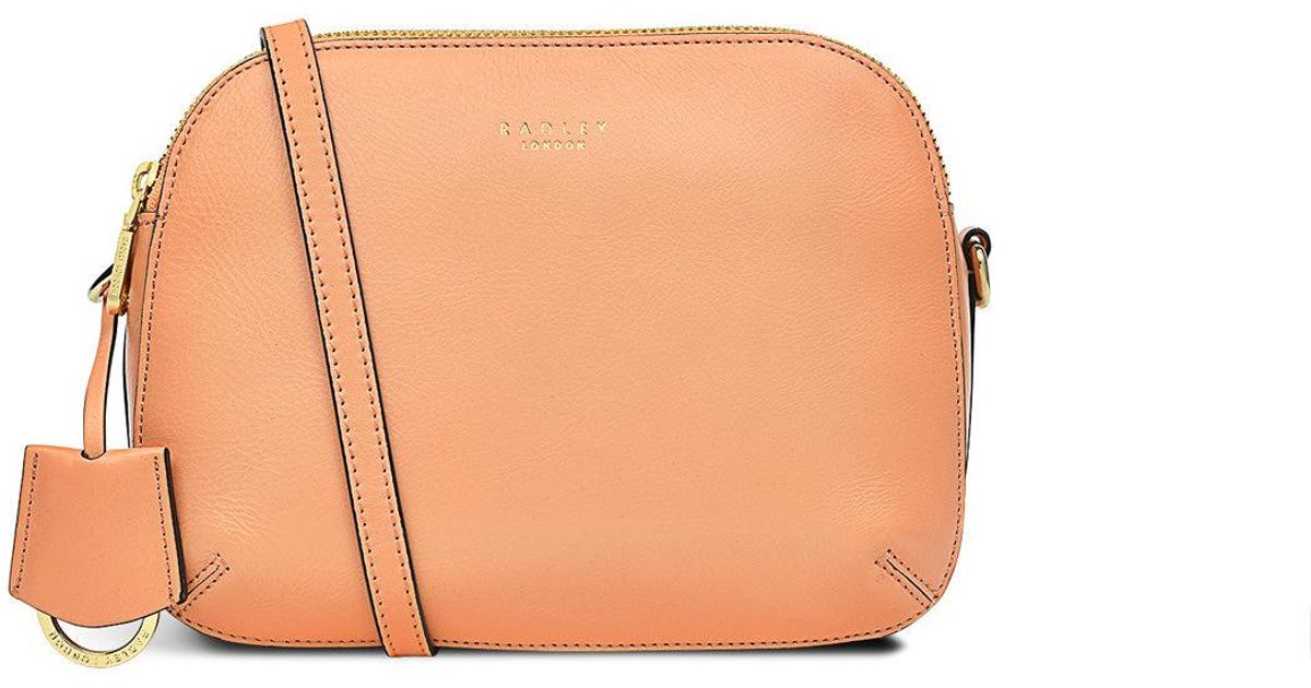 Radley Dukes Place Medium Zip Top Crossbody in Orange Lyst