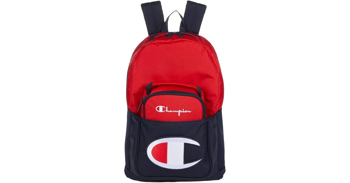 https://cdna.lystit.com/1200/630/tr/photos/shoppremiumoutlets/dc7da448/champion-red-Youth-Backpack-With-Removable-Lunch-Kit-In-Rednavy.jpeg