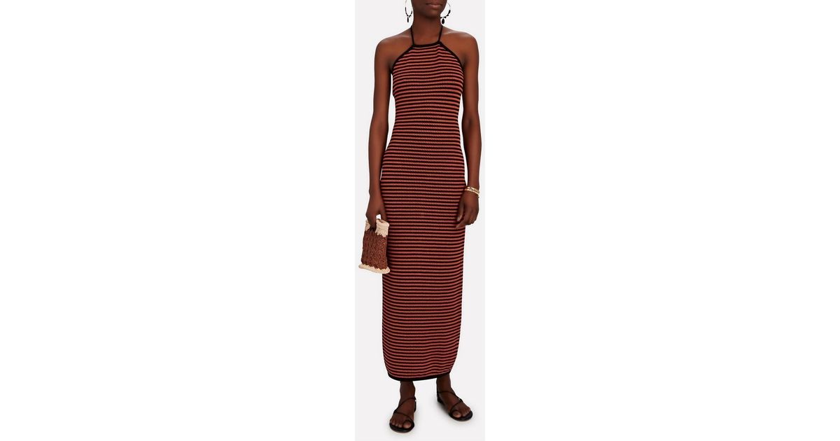 Ronny Kobo Fortuna Crochet Dress In Red Lyst