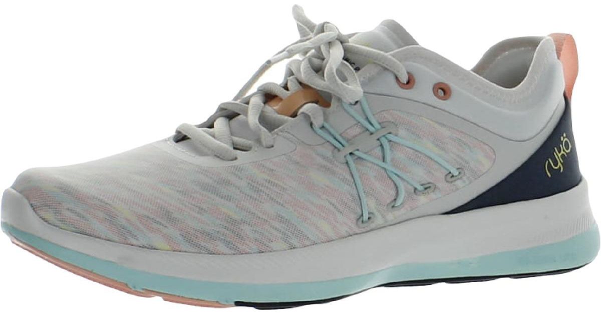 Ryka Dynamic Pro Fitness Lace Up Fashion Sneakers in Gray | Lyst
