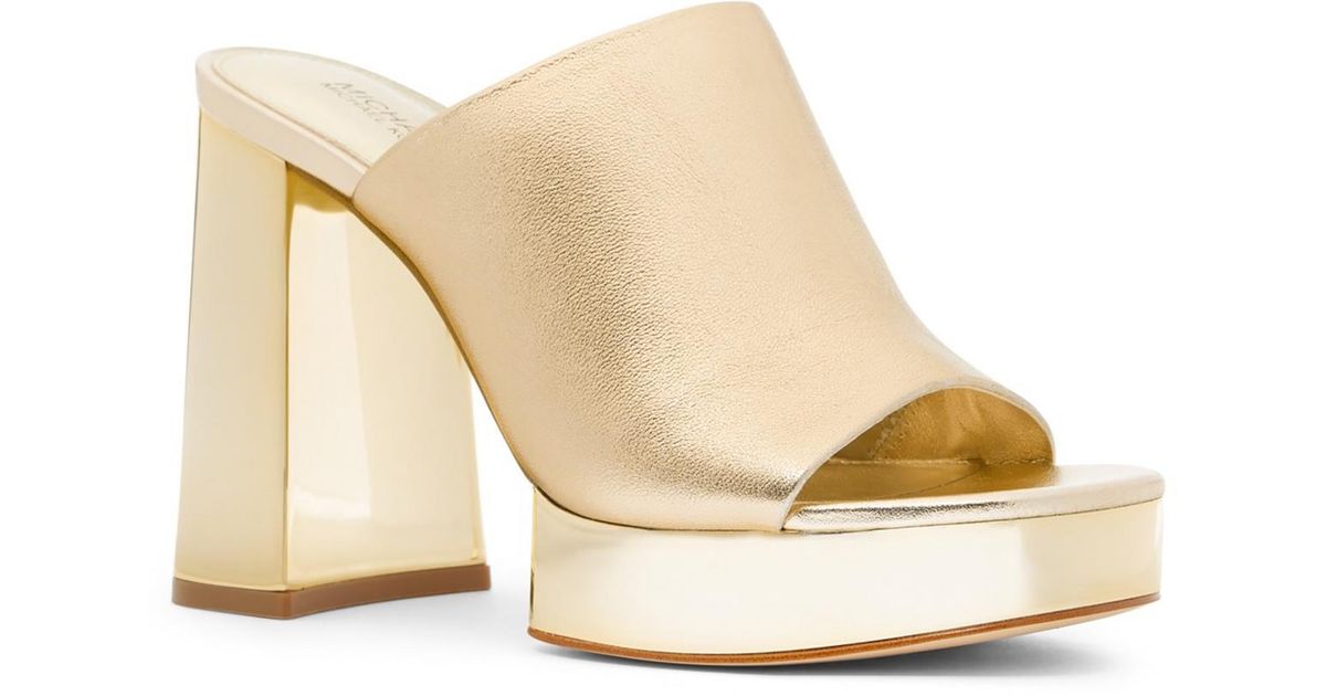 Michael Kors block heel sandals booties