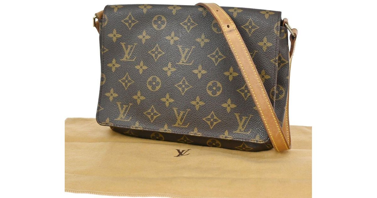 Louis Vuitton Musette Tango Canvas Shoulder Bag pre owned in