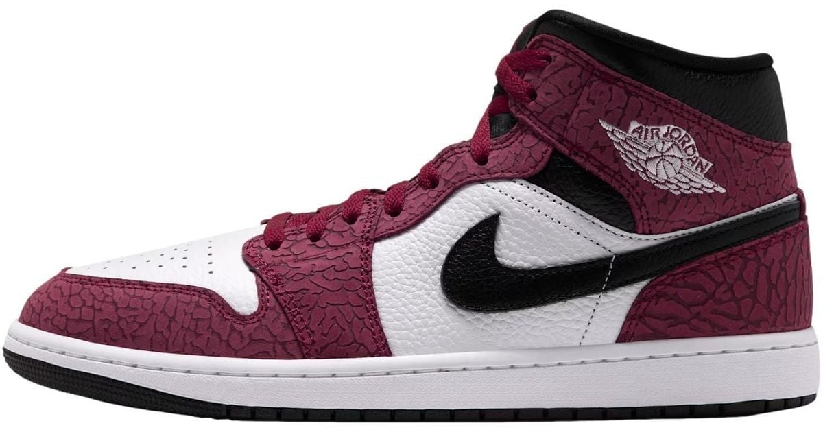 Nike Air Jordan 1 Mid Se Team in Purple for Men | Lyst