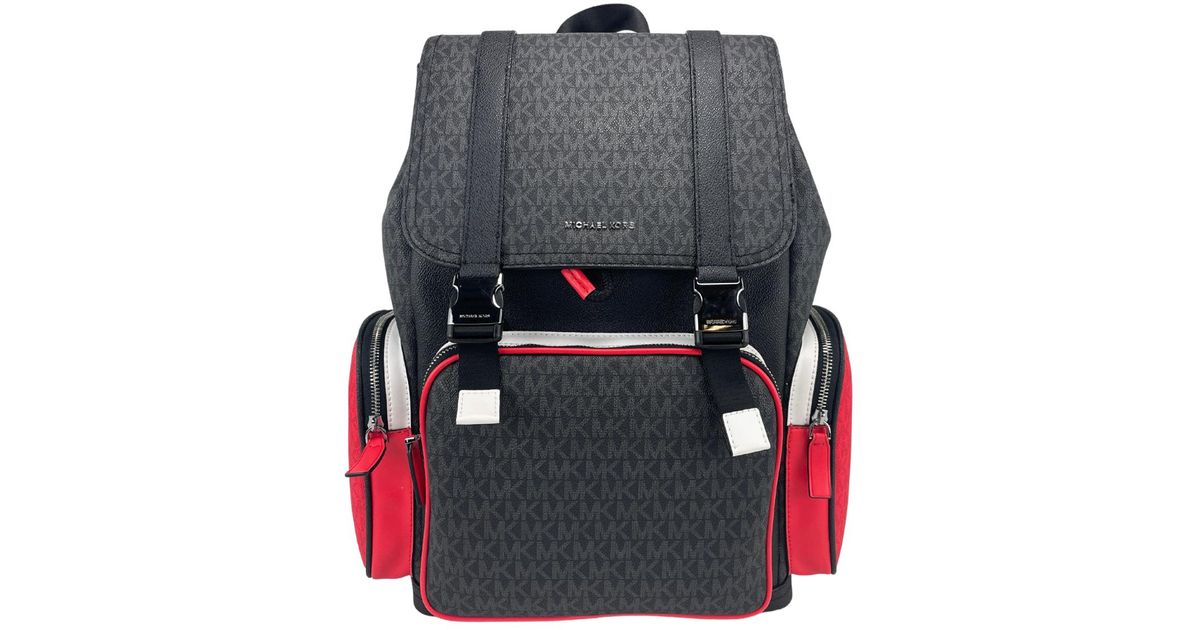 Michael Kors Cooper Signature Utility Large Rucksack Backpack Bag Bookbag |  Lyst