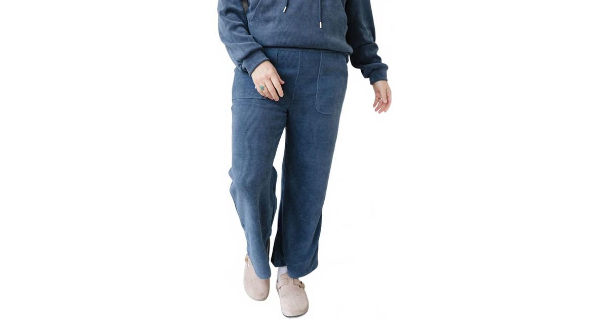Azural Blue Yelete Azure Pants in Blue | Lyst