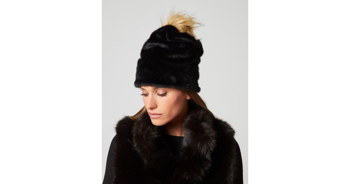 Adrienne Landau Black Eyelash Beanie Lash Beanie - LashBeePro main image 4
