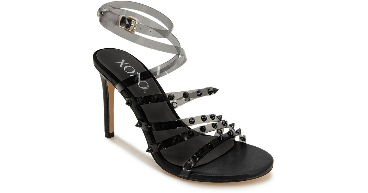 PIXIE DUST CROSS STRAPPED STILETTO SANDAL