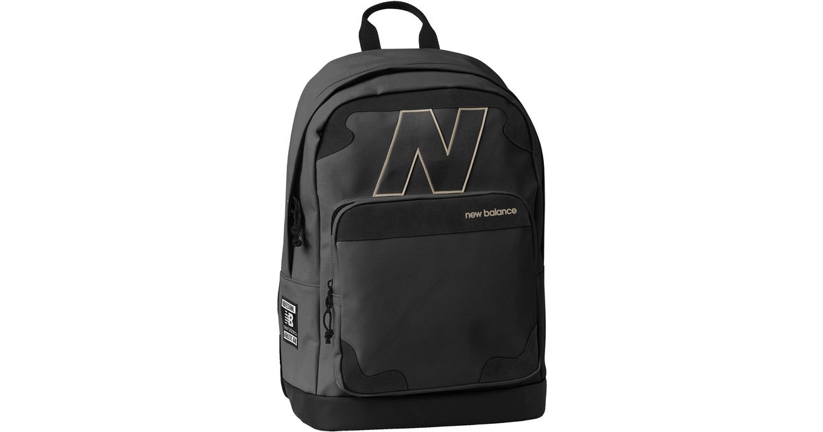 New Balance Legacy Backpack in Black Lyst