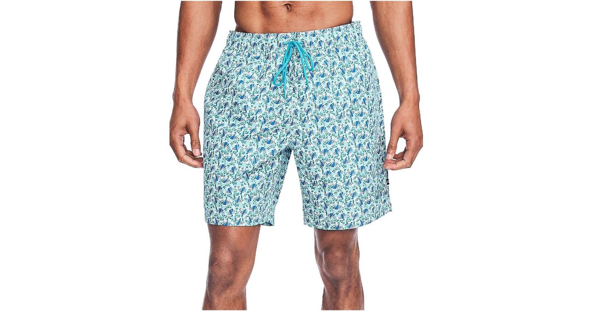 Nautica Swimming Board Shorts Swim Trunks in Blue for Men Lyst