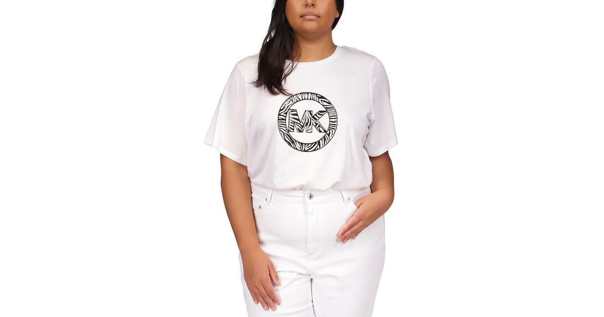 michael kors white t shirt