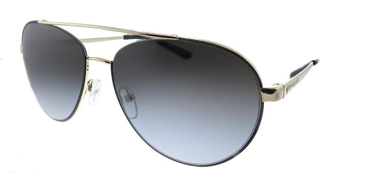 michael kors grey aviator sunglasses