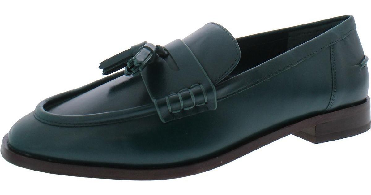 Vince Camuto Chiamry Leather Tassel Loafers in Blue | Lyst