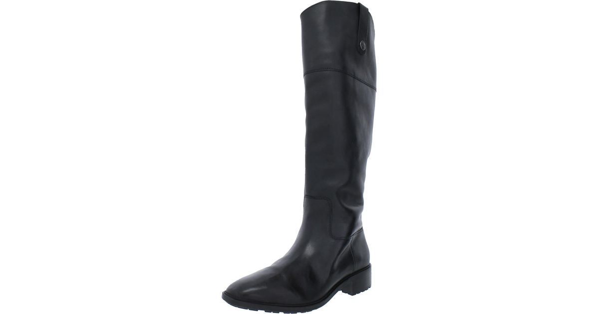 Sam Edelman Drina Ath Leather Athletic Fit Knee-high Boots in