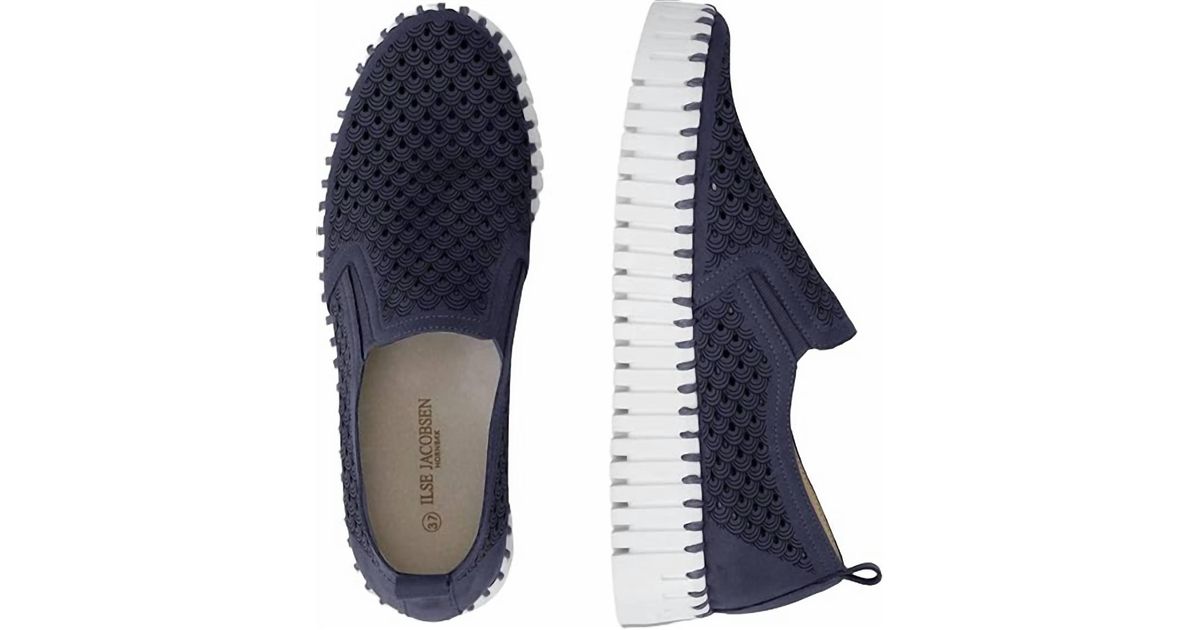 Ilse Jacobsen Tulip Platform Shoe in Blue | Lyst