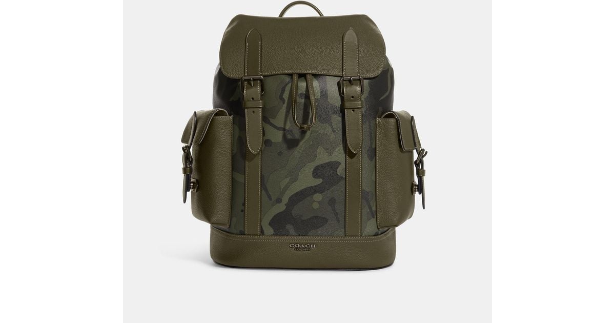 Coach Outlet Hudson Backpack With Camo Print Lyst