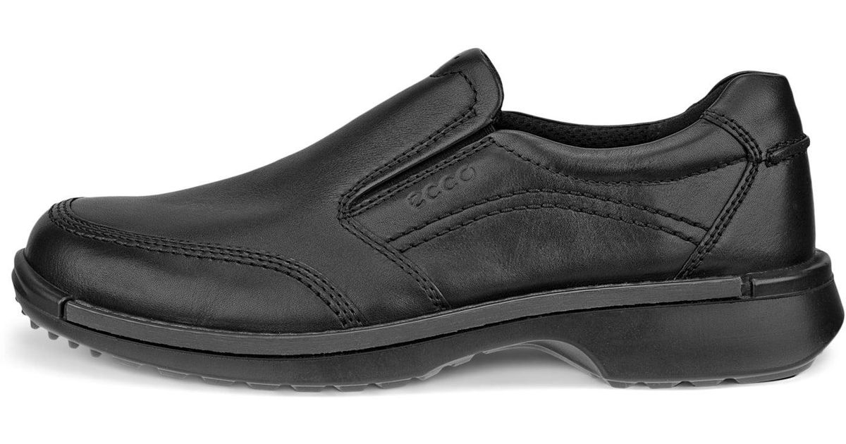 ecco fusion slip on black