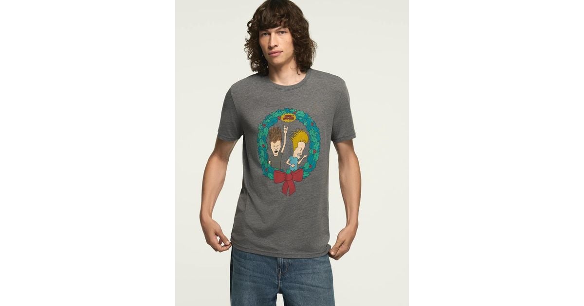 Lucky Brand Beavis And Butthead Christmas in Blue for Men | Lyst