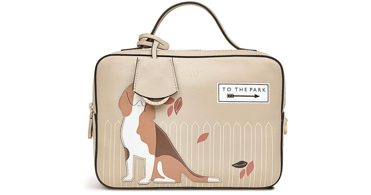 Radley Radley And Friends Small Zip Top Crossbody in Metallic Lyst