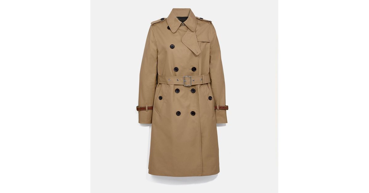coach trench coat outlet