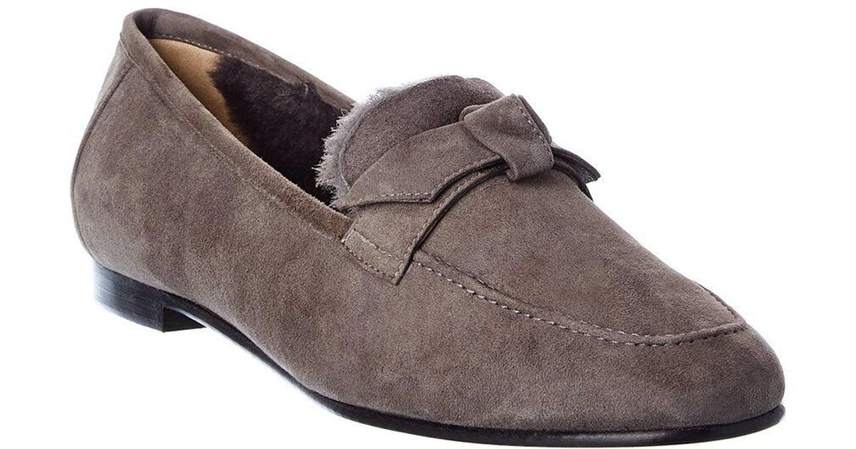 alexandre birman becky suede loafers