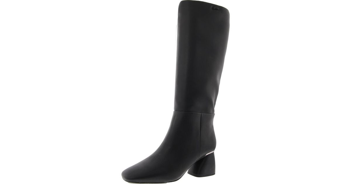 Danica™ | Women's Knee-High Boots with Side Zipper