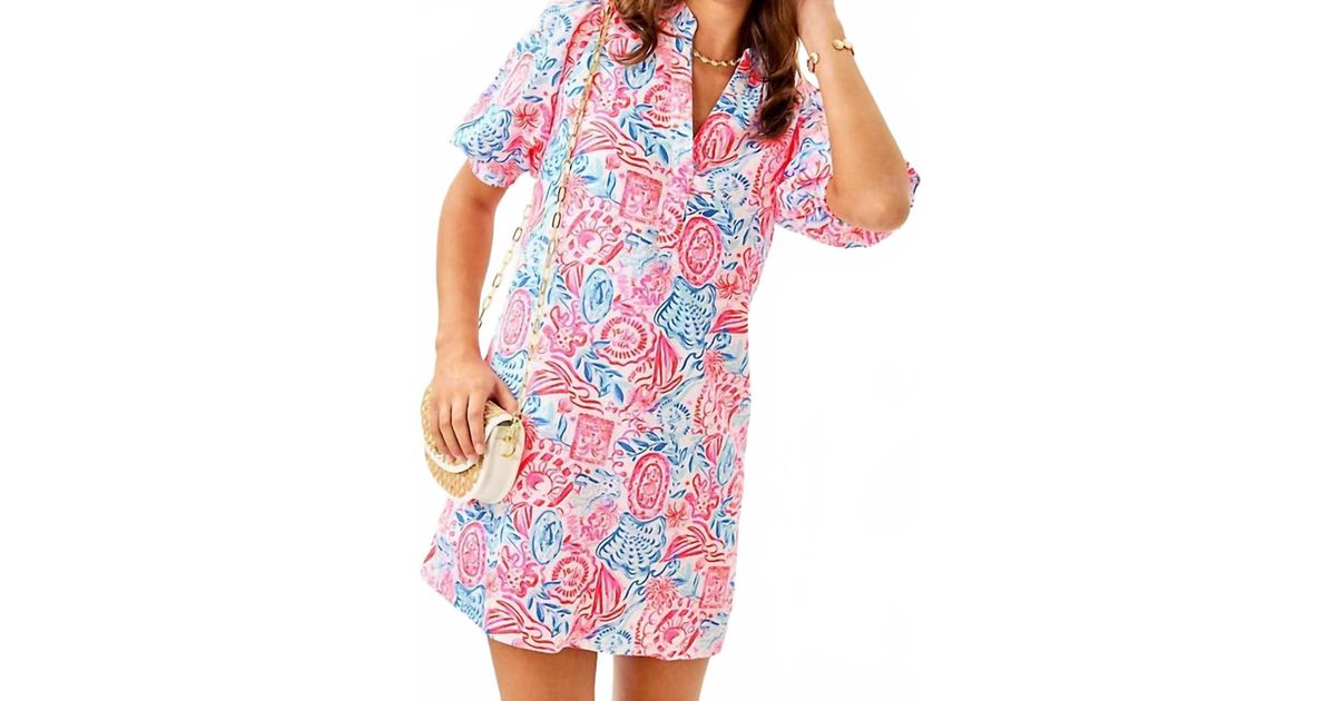 chinese dress ladies Mialeigh Linen Dress – Peppermint Palm Lou main image 0