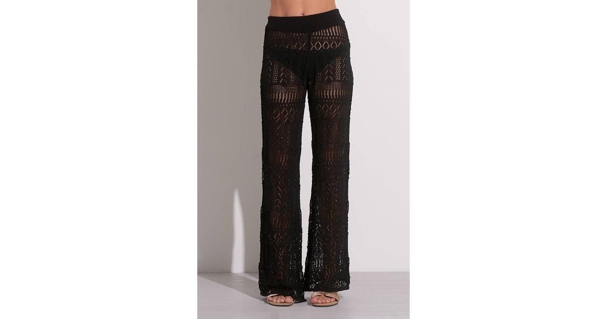 Wide-Leg Cover-Up Pants