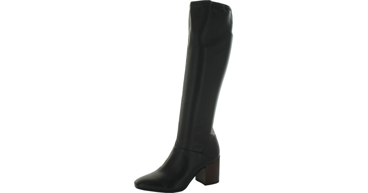 franco sarto knee high leather boots