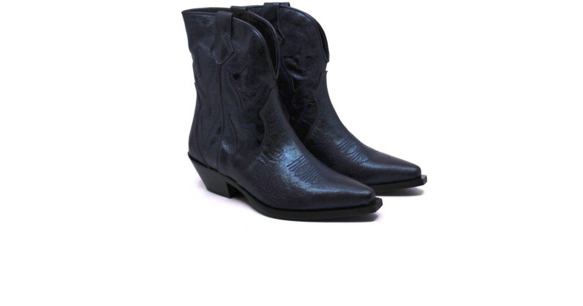 Free People Way Out West Boot in Blue | Lyst