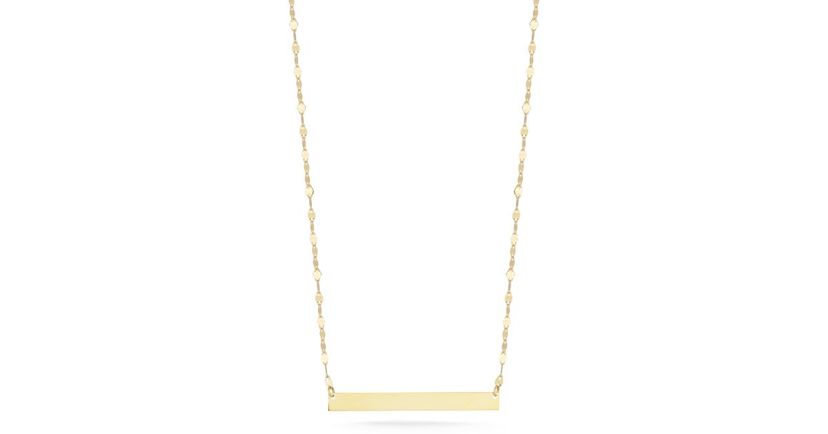 Ember Fine Jewelry 14k Italian Gold Bar 
