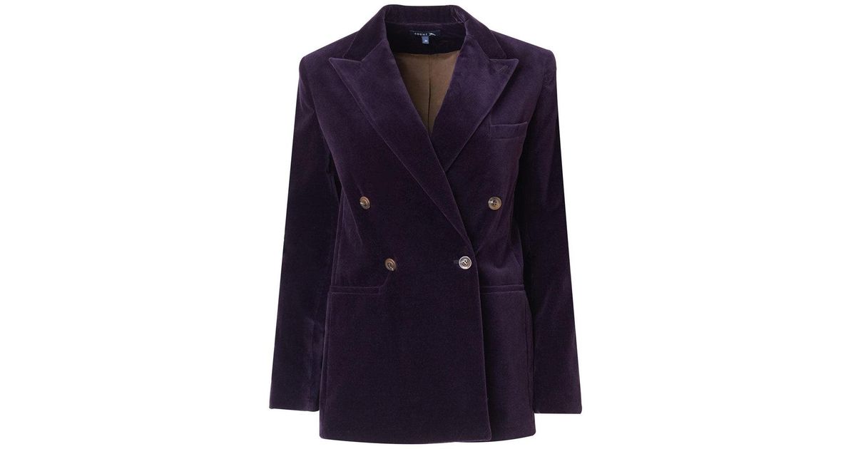Soeur Cotton Janis Jacket in Purple - Save 16% | Lyst