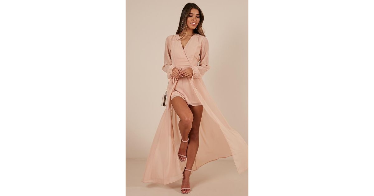 showpo maxi playsuit