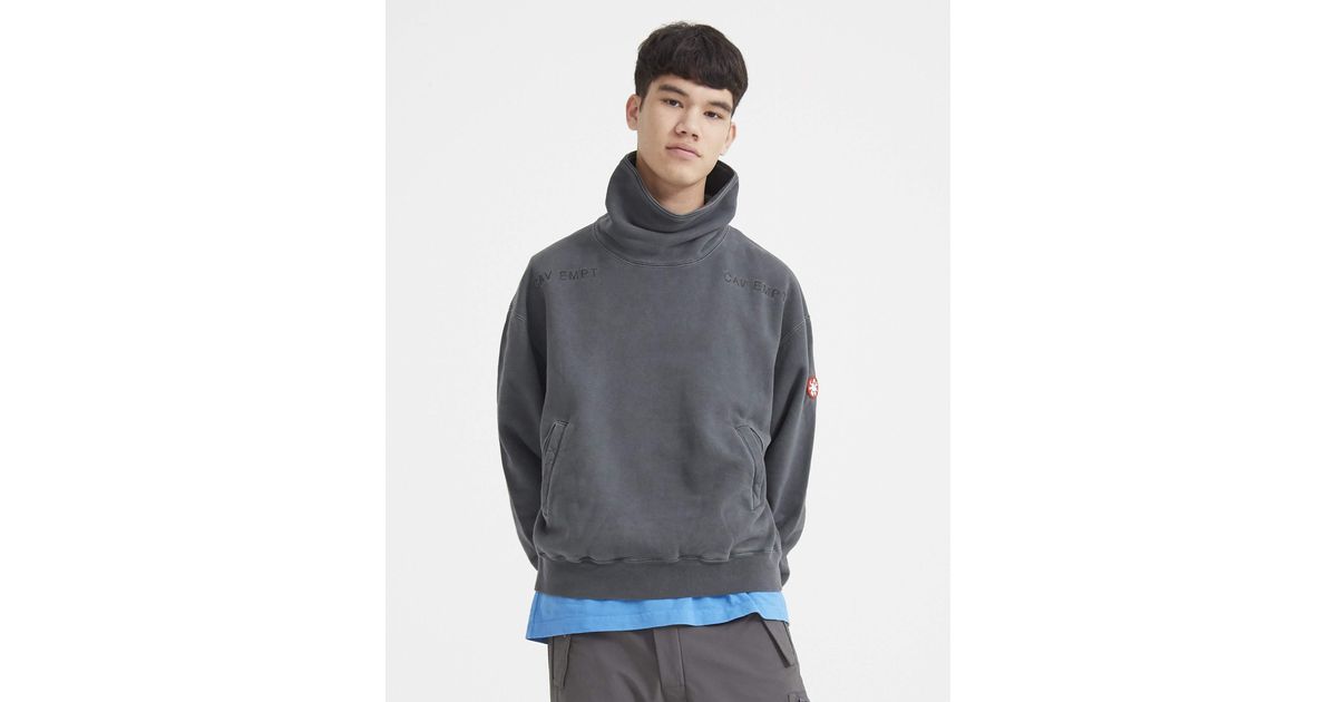 cav empt stand collar sweat