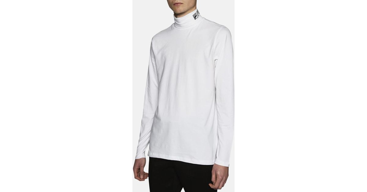 fila roll neck white